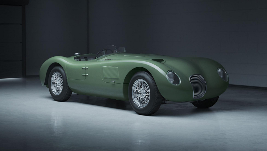 Jaguar C Type o regresso do vencedor de Le Mans